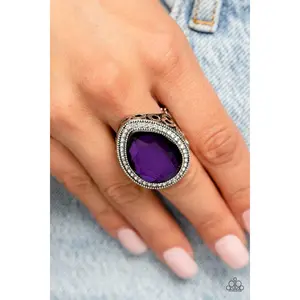 Paparazzi Jewelry Necklace Illuminated Icon - Purple