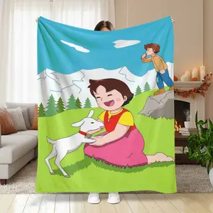 Blankets for Decorative Sofa Blanket for Sofas Heidi Friend Bed Throw Character Blanket King Size Luxury Blankets and Throws