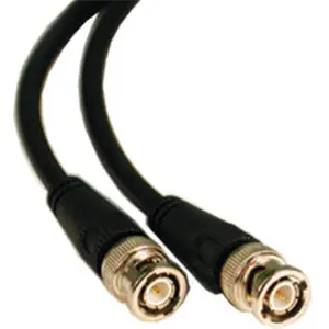 212 MAIN 3ft 75Ohm BNC Cable with BNC Connector, Molded PVC Strain Relief, UL Listed, Dual Shield - CCTV Hardware Accessory