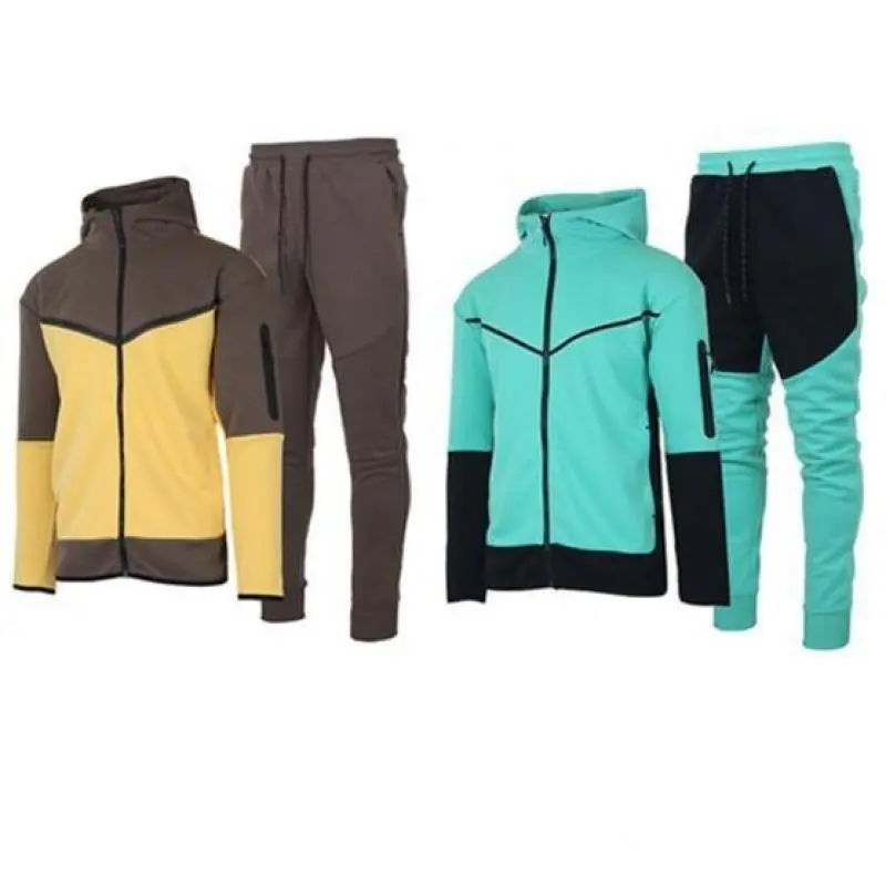 Men's Single & 2-Pack Tech Fleece Hoodie & Jogger Set Men's Single & 2-Pack Tech Fleece Hoodie & Jogger Set