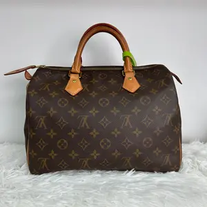 Pre-owned Louis Vuitton Coated Canvas Tote Bags Speedy 30 Monogram D8051926