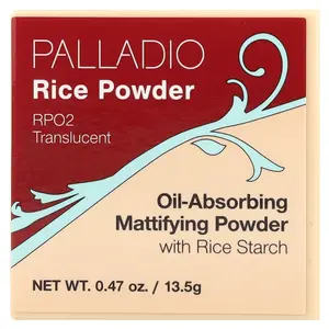 Palladio Rice Powder, Translucent RPO2, 0.47 oz (13.5 g)