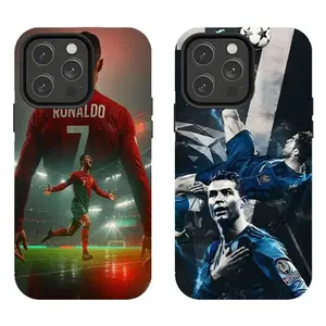 Cristiano Ronaldo phone case with number 7 jersey phone Cases For iPhone 12,13,14,15,16,17Promax Pro Plus,durable phone case,It's a great gift for a good friend,for holidays