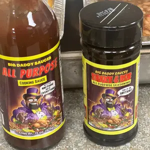 Big Daddy All Purpose Cooking Sauce and Seasoning Bottle Bottle Bottle Bottle Bottle