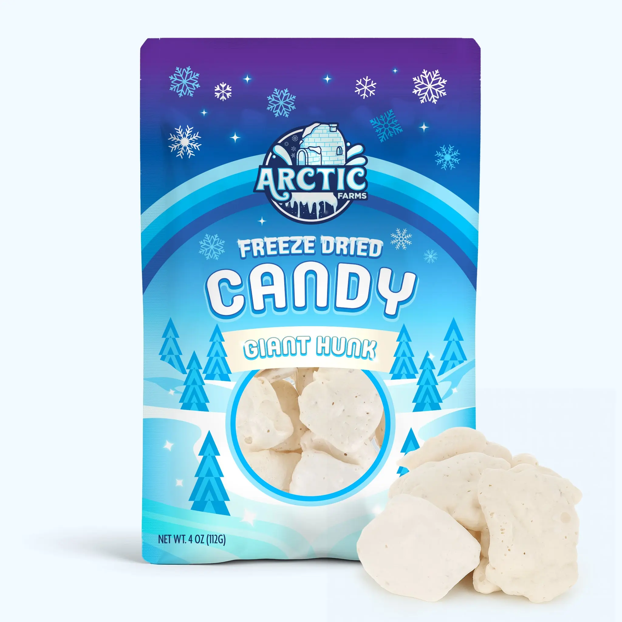 Giant Hunk Freeze Dried Snack - Perfect for a Quick and Healthy Snack - Dry
