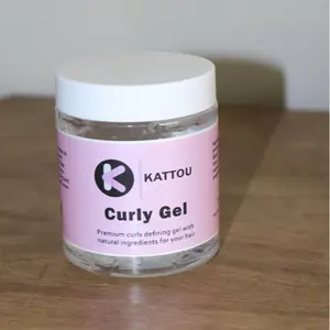 Embrace your curls with Kattou Curl gel. Specially formulated for curly hair, this defining gel tames frizz, enhances natural curls, and leaves your hair bouncy and beautiful. Enjoy a defined, lasting curl pattern with every use. Haircare Nourishing