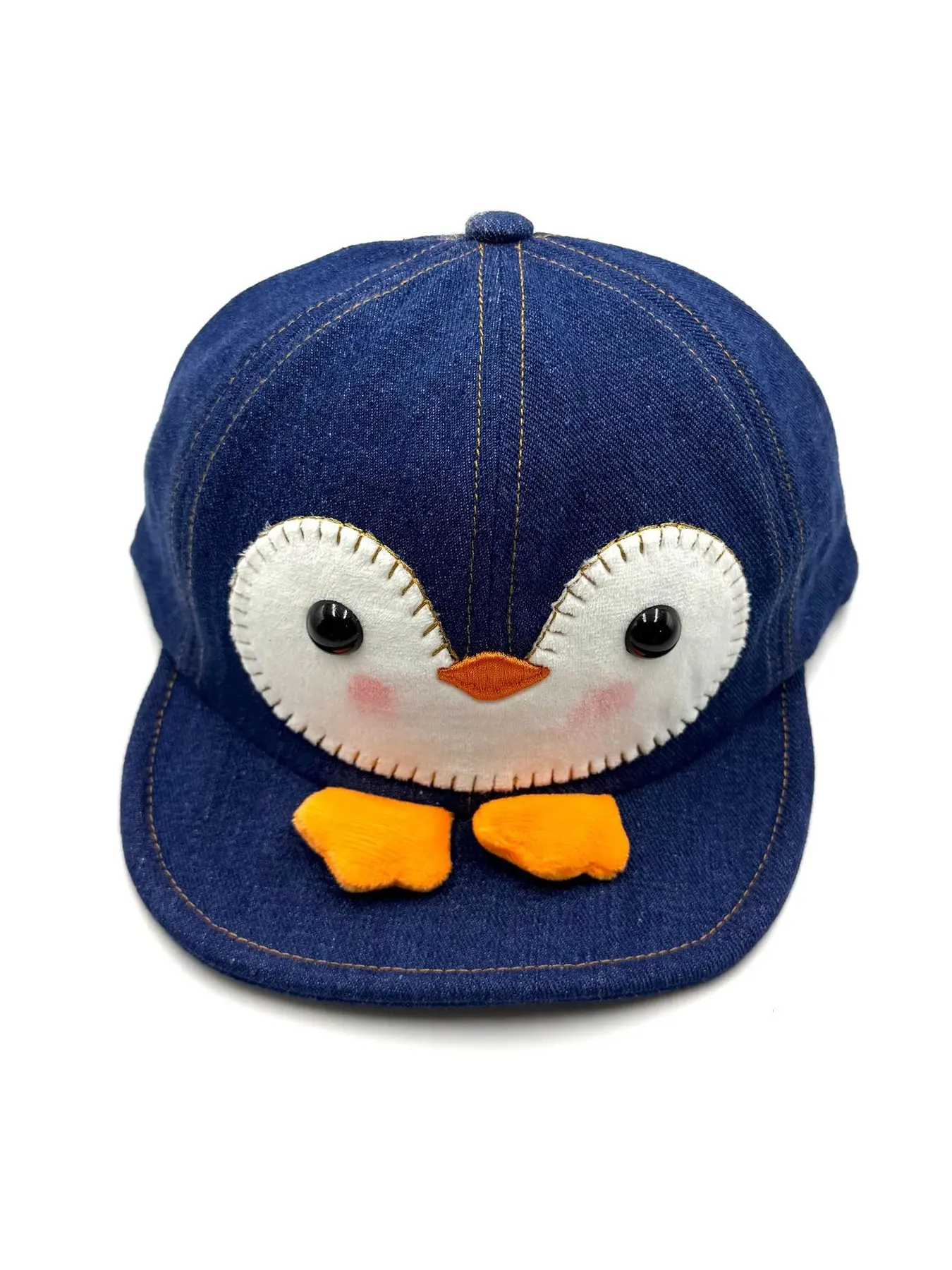 Adorable 3D Penguin Baseball Hat, Adjustable Animal Cartoon Dad Hat, Casual Fun Street Style Sun Hat, Perfect for Summer Travel, Amusement Parks, Festivals