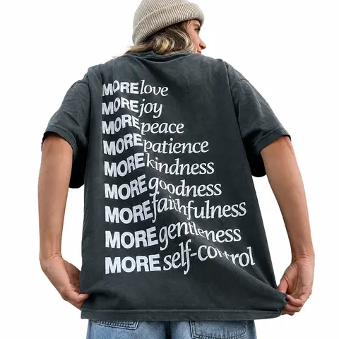 MADE FOR MORE Christian T-shirt, Double Sided Jesus T shirts, Faith Tee