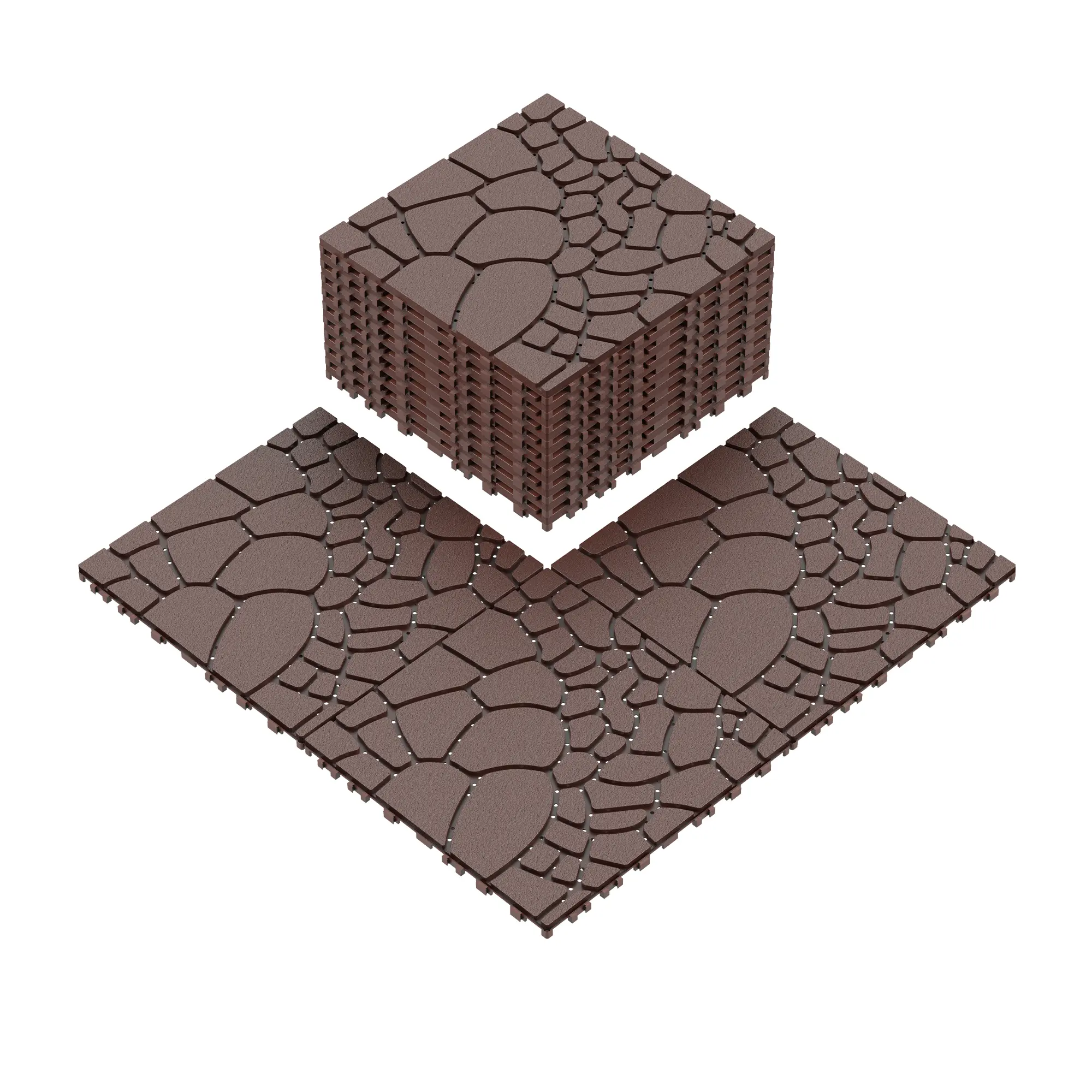 Type 10-Brown(1 Box=44 Pcs=44 sqft)