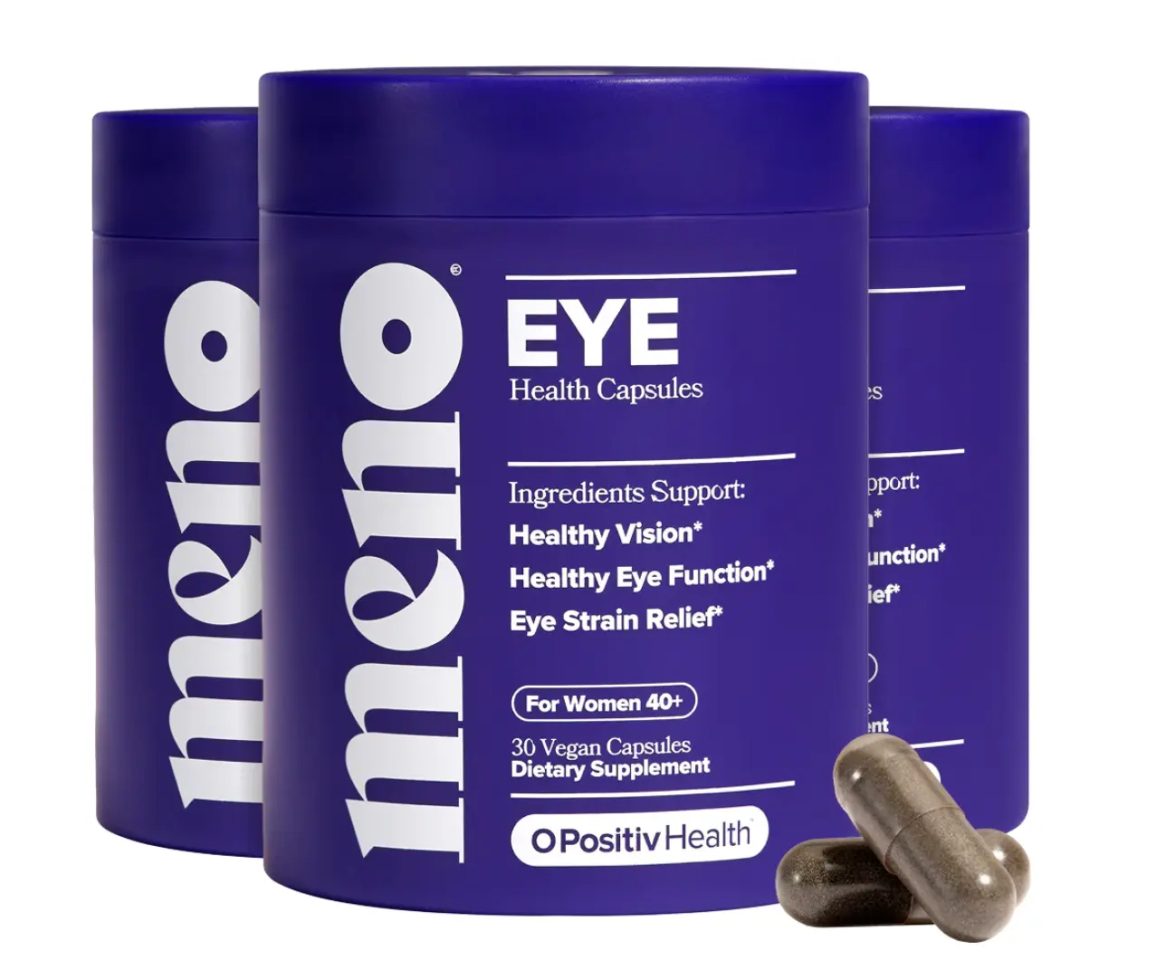 MENO Eye Health & Vision Support Capsules 3-Pack