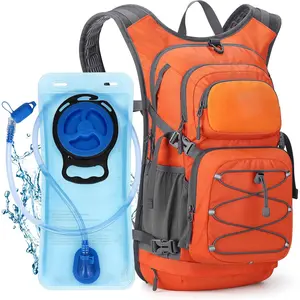 Maelstrom Running Hydration Vest,Hiking Backpack with 2L/3L Water Bladder,Lightweight Daypack for Cycling Camping Rave for Men Women