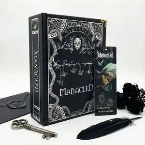 Manacled Special Complete Edition Hardcover Book | Dark Romance Fanfiction with Illustrations | Gothic Fantasy Novel