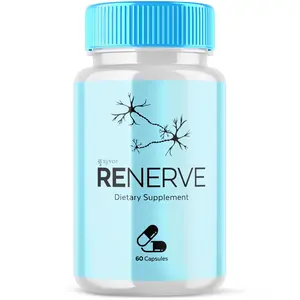 Renerve Advanced Nerve Support Formula Maximum Strength Vitamin 60 Capsules