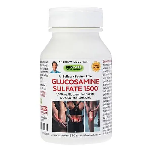 Andrew Lessman Glucosamine Sulfate-1500 - 90 Capsules