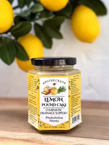 Lemon Pound Cake for Lymphatic Drainage Support Honey