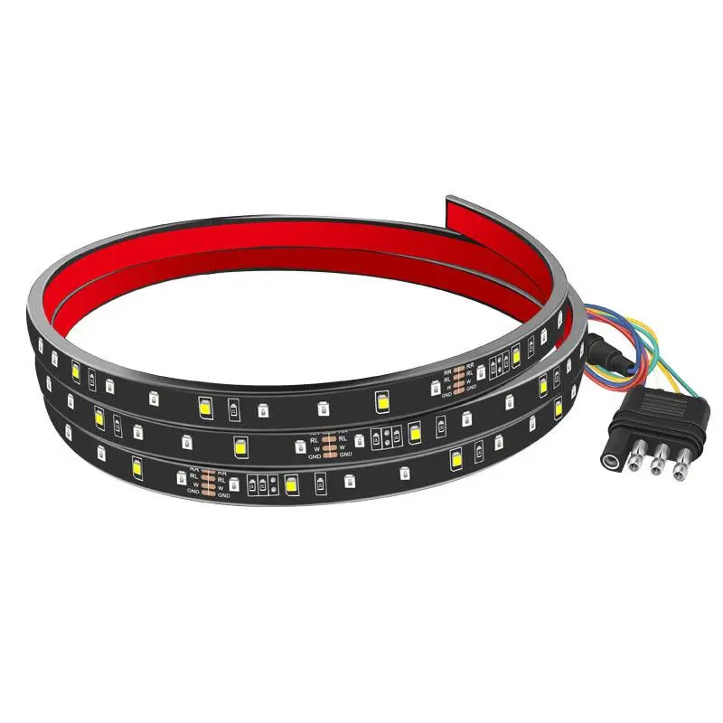 60 Inch Truck Tailgate Light Bar Strip, 1 Count LED Truck Tailgate Bar for Turn Signal Reverse Light, Car Accessories, Automotive Car Light, Truck, Pickup, SUV, Vans, RV, Trailers, Led Tailgate Lights, Led Lightbar