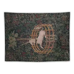 Unicorn Magical Animal Medieval Art Tapestry for myself Tapestry for Bedroom, College Dorm and Home Decor 60"x40", Funny Meme Wall Tapestries for Boy Girl Birthday Gifts