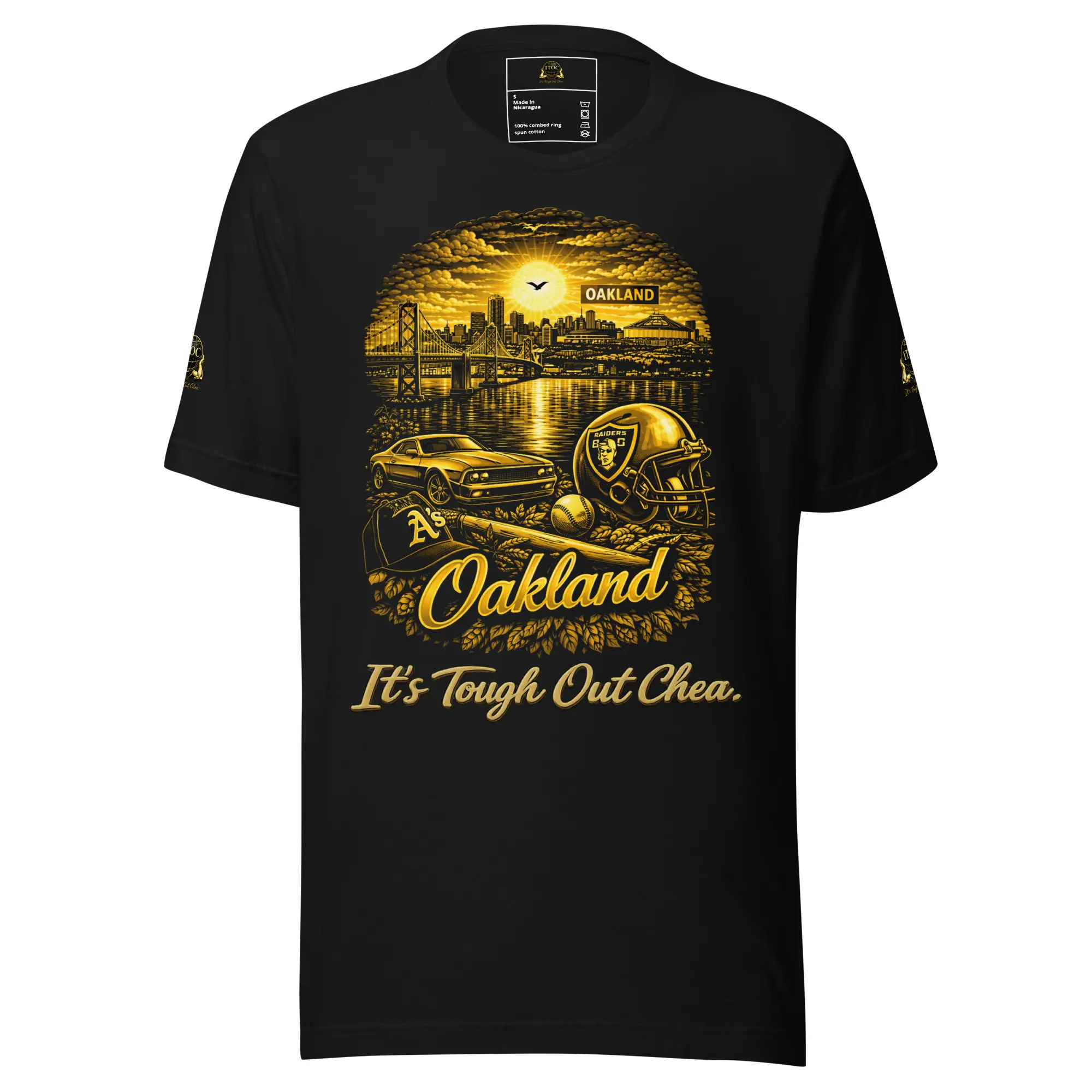 Oakland “It’s Tough Out Chea” Lightweight T-Shirt