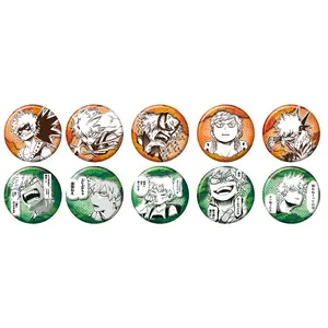 MHA Katsuki Bakugo Collection Can Badge Puchi (Blind Pack One Pack) Made in Japan