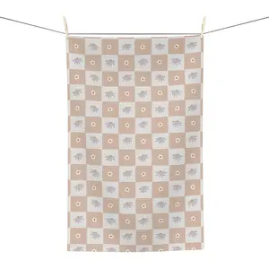 Girly Checkers Kitchen Tea Towel