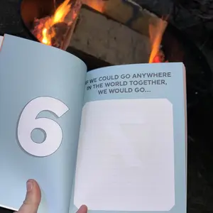 What I Love About You. Why I Love You Fill-in-the-Blank Gift Book. The Perfect Anniversary Gift for Couples.