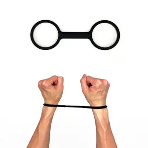 Cosplay Police Handcuffs Props – Fun Party Toy for Halloween & Stage Performance