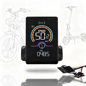 M5C-2 (BLE) E-Bike Display – SM 7Pin LCD Display, Bluetooth APP Connection, Waterproof & Multi-Voltage, Ideal for Electric Bike Upgrades