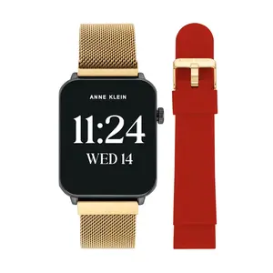 Anne Klein Stellar 43mm Smart Watch with 2 Watch Bands