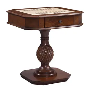 Dreamzon Cherry Game Table with Pedestal Base
