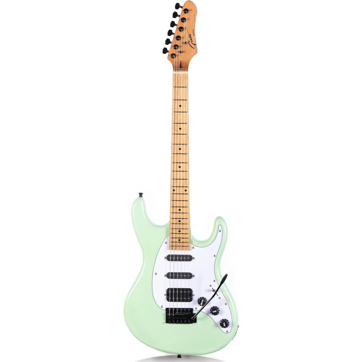 Grote Electric Solid Body Guitar Modern-GST For Beginners (Surf Green)