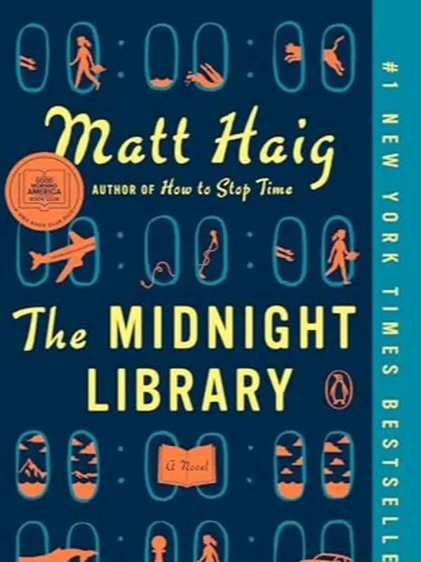 The Midnight Library by Matt Haig - English Literature Paperback Novel, #1 New York Times Bestseller, GMA Book Club Pick, Goodreads Choice Award Winner, Independent (London) Featured Book, Worldwide Phenomenon