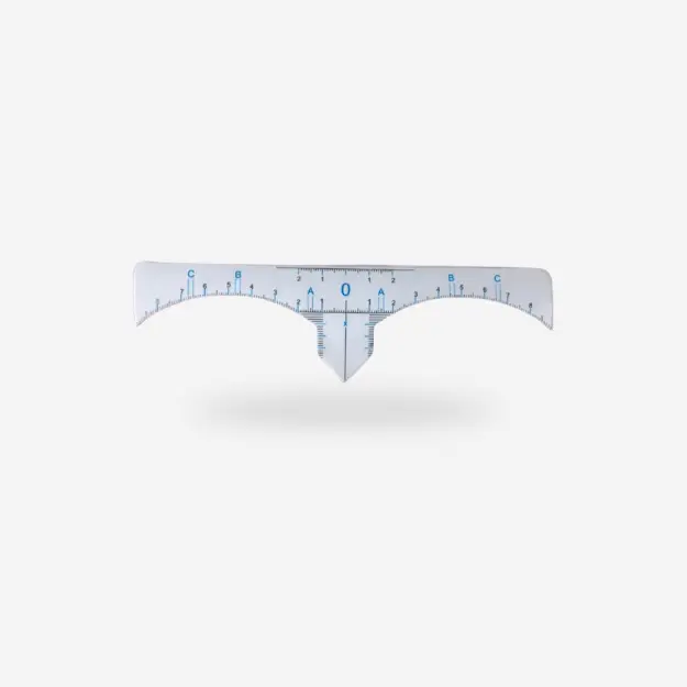 Brow Mapping Stickers - Peel and Stick Disposable Application for Easy Application
