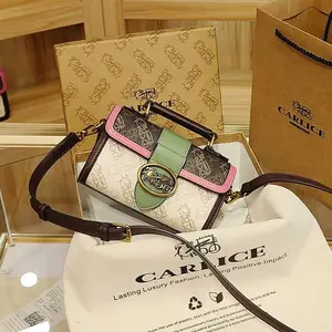 2025 New Small Square Bag for Women Fashionable High-End Handbag and Crossbody Purse Elegant Retro Design