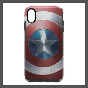 OtterBox Apple iPhone XS Max Marvel Symmetry Clear Case - Captain America