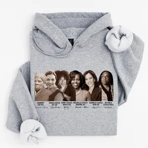 Black Women History Hoodie, Activist Names Hoodie, Harriet Rosa Angela Michelle Empowerment Apparel, Black History Month Gift