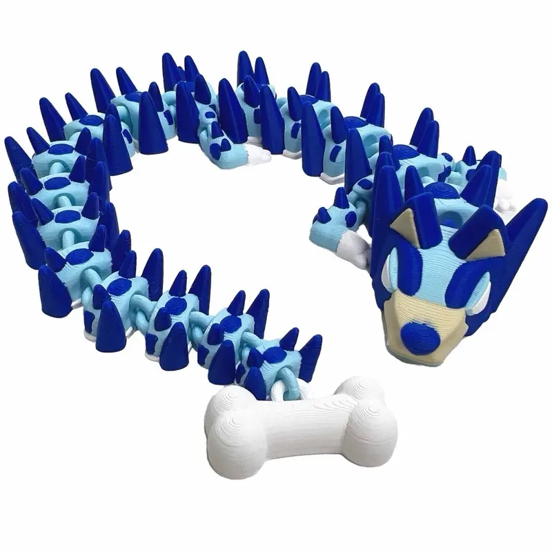 Dog Dragon |  3D Printed Dragon | Articulated Fidget Toy