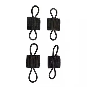 Outdoor Tactical Backpack Accessories, 4 Counts/set Tactical Buckle Fixed Binding Holder, Tactical Strap PPT Antenna Binding Buckle