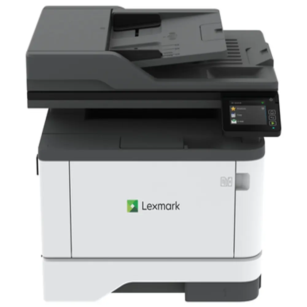Lexmark 29S0200 MX431adn Monochrome Laser Multifunctional Printer - White and Grey, Ideal for Office Users