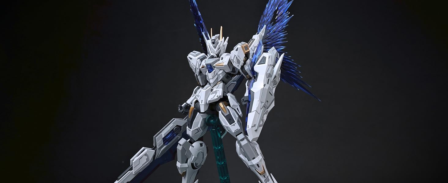 Funtasy Planet SNAA 1/144 Mecha Model Kit - Gawain Ver.KK Spirit Emperor Guardian Knights of the Round Table - Articulated Action Figure Building Kit, Metallic Pre-Painted Parts, Gift for Adults