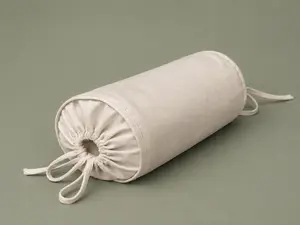 Linen Buckwheat Pillow, Natural Neck Support, Adjustable Fill, Breathable Linen Cover