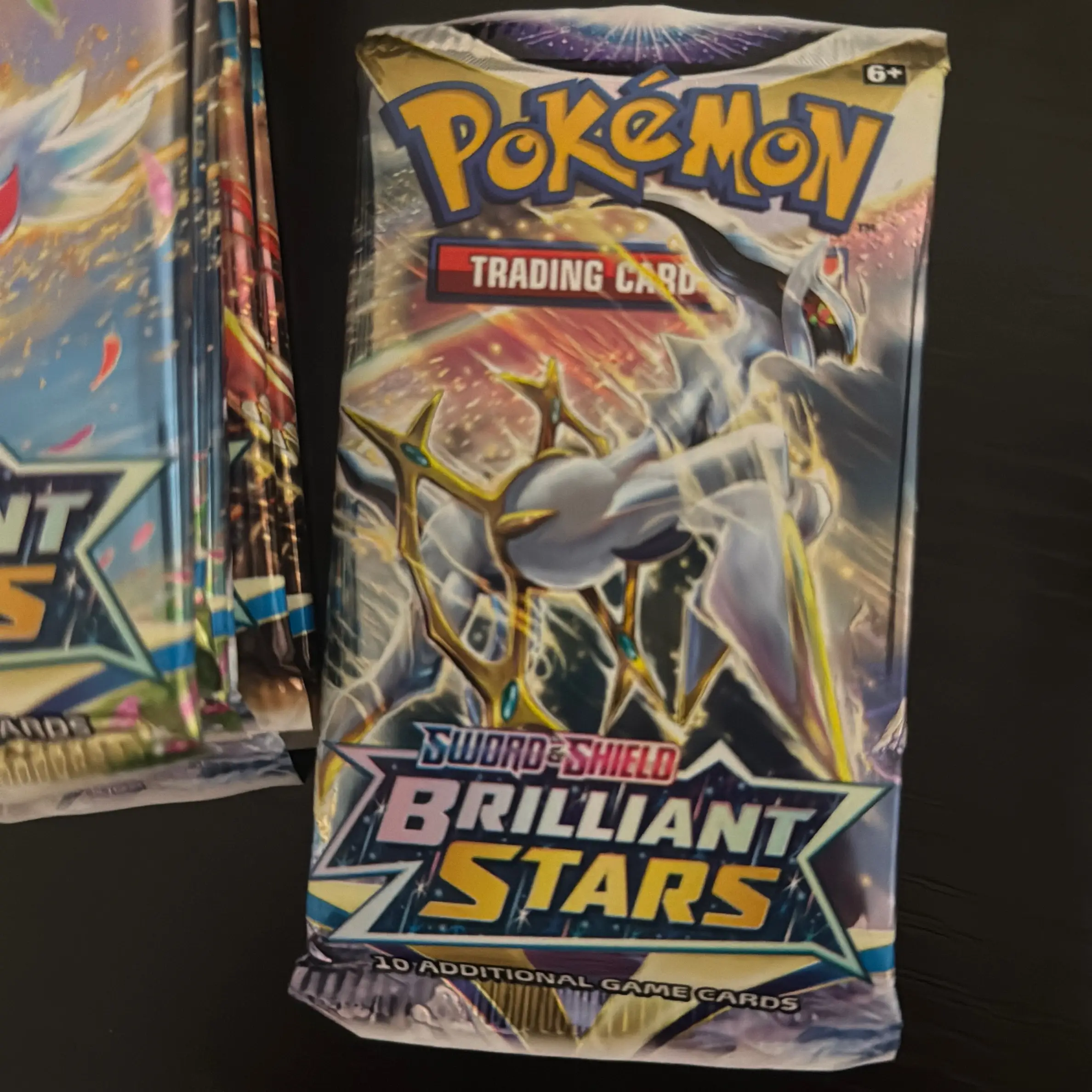 Pokemon brilliant stars booster pack rip and ship pokémon cards