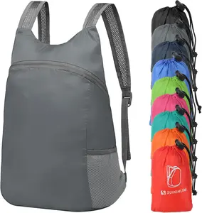20L Ultra Hiking-Daypack Lightweight Foldable Travel Packable Backpack for Camping Cycling Outdoor,grey