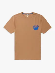 The Catch a Wave (Non Pocket Graphic Tee) - Nugget Yellow
