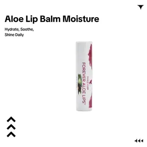 Forever Aloe Lips Moisturizing Treatment with Jojoba Wax for Soft Supple Lips Hydrating Skincare Gentle Hydrate Daily Moisturize Moisture Moisturizer