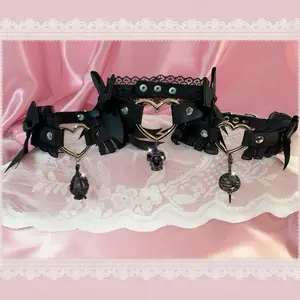 Madoka Magica Homura Akemi Madoka Kaname Elegant Grief Seed Soul Gem Anime Manga Kawaii Gothic Lolita Choker Puella Magi Series