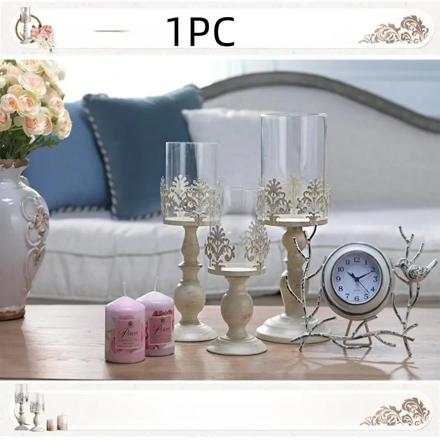 Creative Iron Candle Holder, Metal Craft Decor, Romantic Wedding Candle Light, Home Décor Ornament, New Arrival, Unique Gift Idea, Pedestal Candle Holders, Candle Holders For Table Centerpiece, Candle Stand