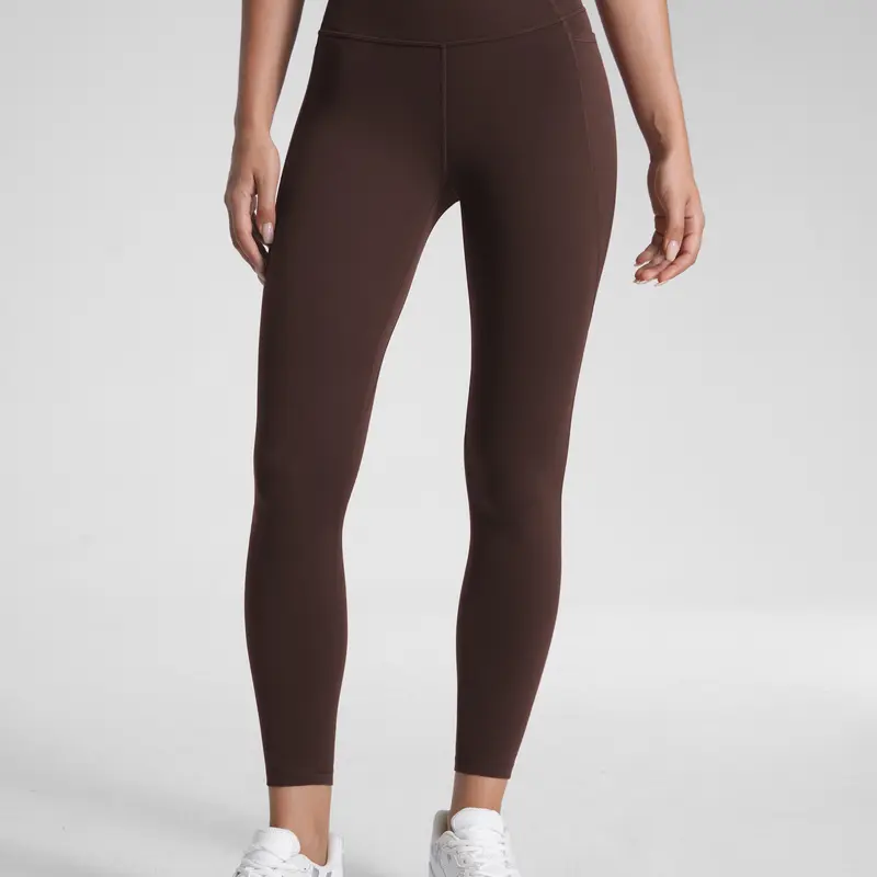 CRZ YOGA Womens Butterluxe Workout Leggings with Pockets 25”/28” - High Waisted Gym Yoga Pants  Running Buttery Soft