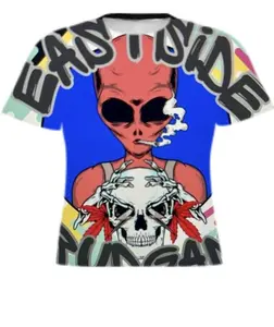 CRUDGANG TRUCKER HATS /Bags/ Bonnets/ T-shirts - Cotton Material for Comfortable Wear with Unique Cloud Design and Bold Graphics Ideal for Casual Outings and Everyday Use