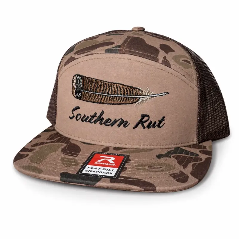 The Feather - 7 Panel Sports and Outdoor Hat