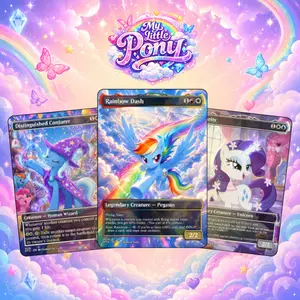 Magic Pony Kingdom Deck Proxy MTG – MTG Commander Friendship Strategy | Custom Proxy Card Set | EDH Deck + Token